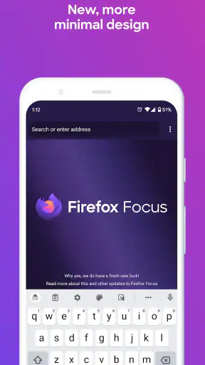 Firefox Focus: No Fuss Browser screenshot