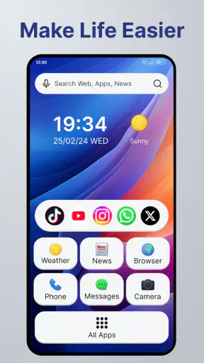 Flow Homescreen screenshot