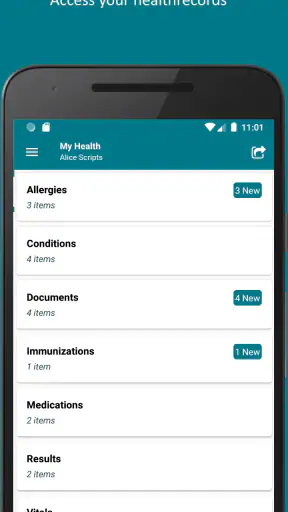 FollowMyHealth® screenshot