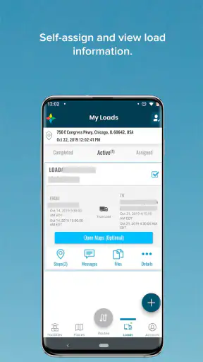 FourKites CarrierLink App screenshot