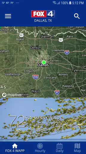 FOX 4 Dallas-Fort Worth: Weath screenshot