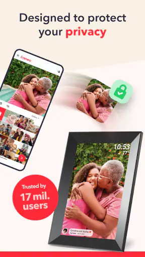 Frameo: Share to photo frames screenshot