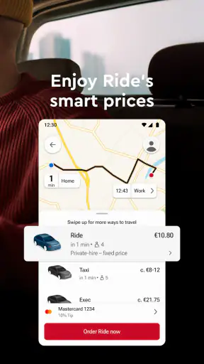 FREENOW - Taxi and more screenshot