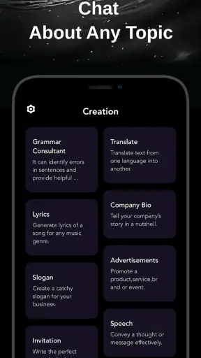 AI Chat Assistant - Gain AI screenshot