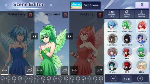 Gacha Story - VN Creator screenshot
