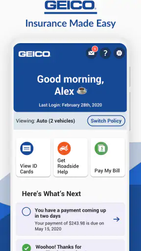 GEICO Mobile - Car Insurance screenshot