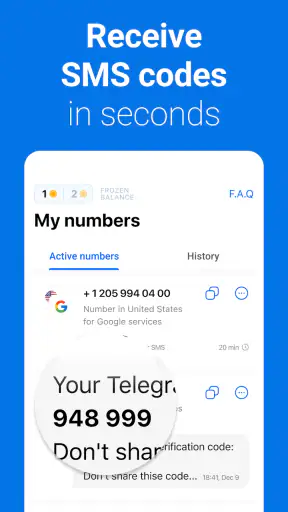 Get SMS Code: Receive Online screenshot