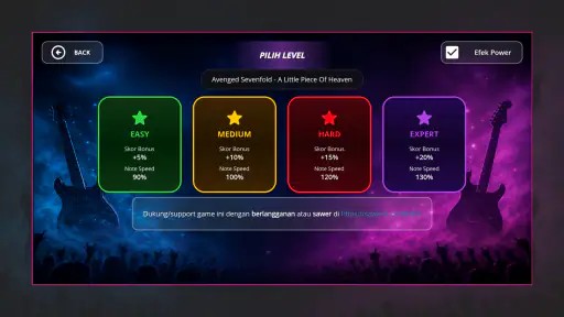 Gitar Band Hero screenshot