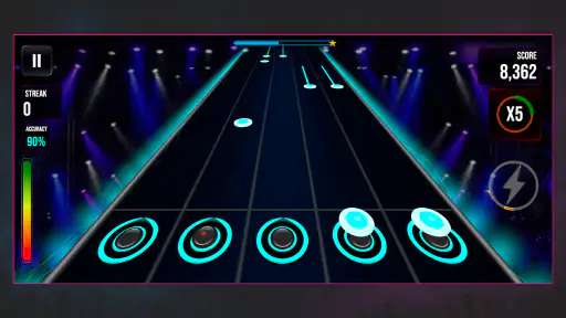 Gitar Band Hero screenshot