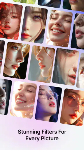 Glowy Beauty Cam: Photo Editor screenshot