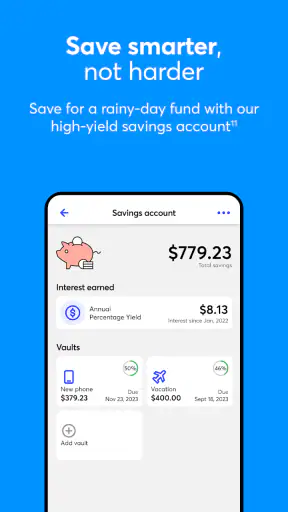 GO2bank: Mobile banking screenshot