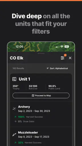 GOHUNT / Hunt Research & Maps screenshot