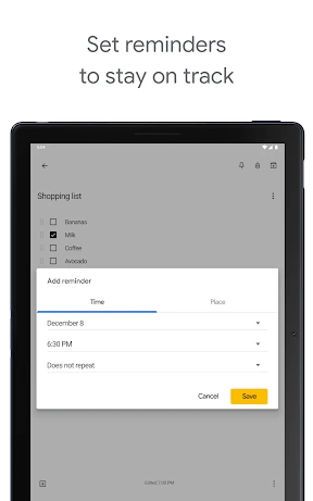 Google Keep - Notes and lists screenshot