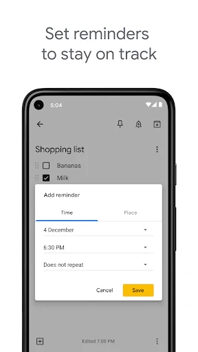 Google Keep - Notes and lists screenshot