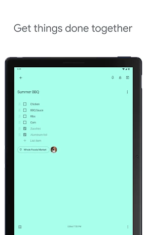 Google Keep - Notes and lists screenshot