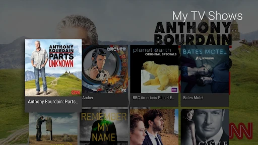 Google TV screenshot
