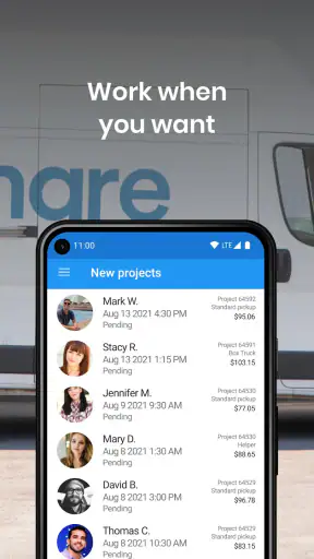GoShare: Drive, Deliver, Earn screenshot