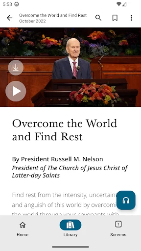 Gospel Library screenshot