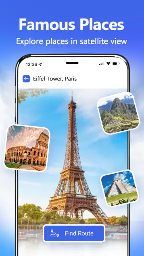 GPS Satellite View: Live Maps screenshot