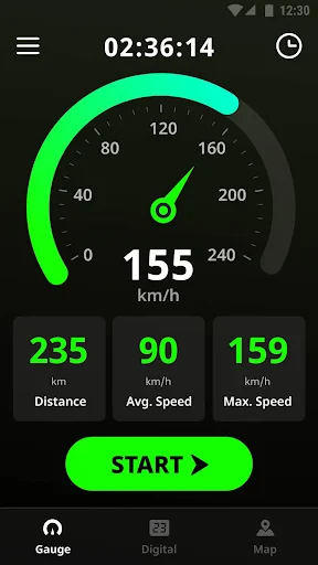 GPS Speedometer & Odometer screenshot