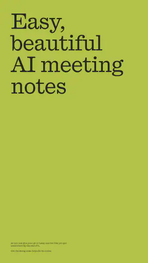 Granola - AI Meeting Notes screenshot