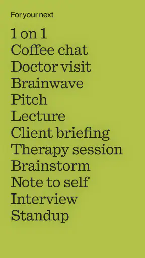 Granola - AI Meeting Notes screenshot