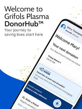 Download Grifols Plasma Donor Hub - Appcracy