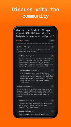Hacker News screenshot
