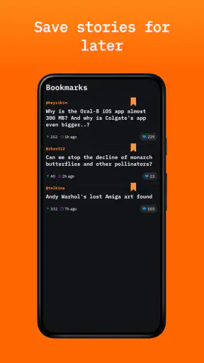 Hacker News screenshot