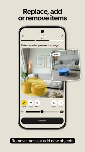 Happy Space - AI Home Design screenshot