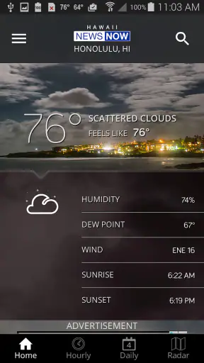 Hawaii News Now Weather screenshot