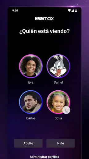 HBO Max screenshot