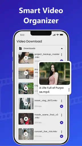 HD Video Downloader & Launcher screenshot