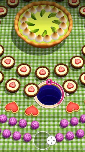 Hole Rush: Eat All Puzzle screenshot