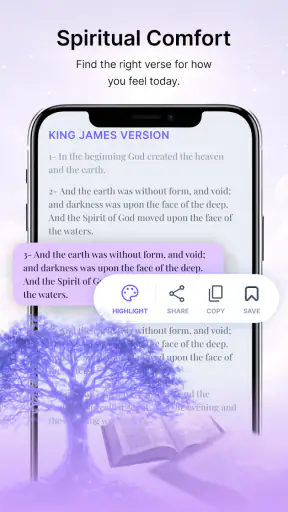 Holy Bible screenshot