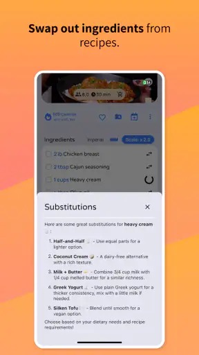Honeydew: Recipe Manager screenshot