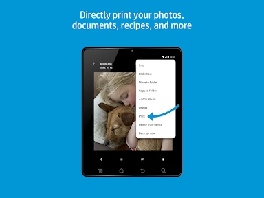 HP Print Service Plugin screenshot