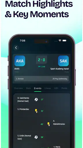 Huba Football screenshot