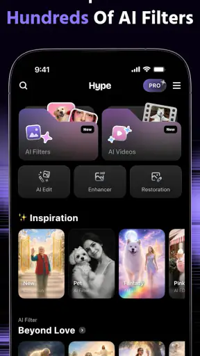Hype AI - AI Photo & Video screenshot