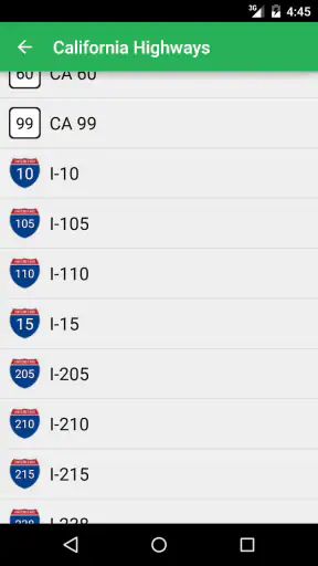 iExit Interstate Exit Guide screenshot