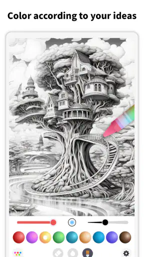 InColor: Coloring & Drawing screenshot