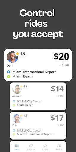 inDrive. Rides with fair fares screenshot