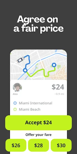 inDrive. Rides with fair fares screenshot