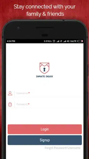 Inmate Inbox screenshot