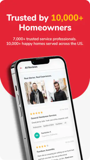 InstaService: Home Services screenshot