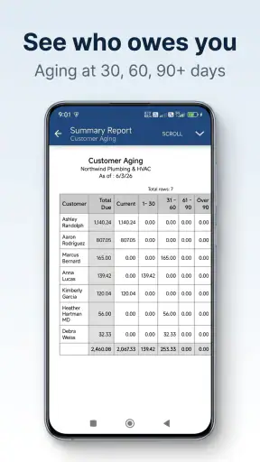 Invoice Maker - MobileBiz Pro screenshot