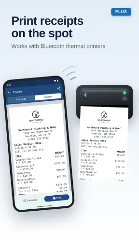 Invoice Maker - MobileBiz Pro screenshot