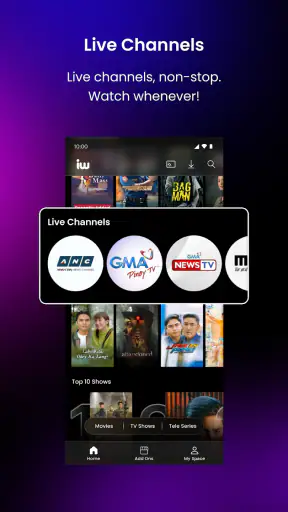 iWant screenshot