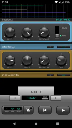 J4T Multitrack Recorder screenshot