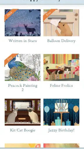 Jacquie Lawson Ecards screenshot